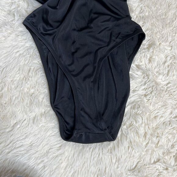 We Are HAH It Suits You 1 Piece Swimsuit Dress Black XSmall New - Picture 4 of 9